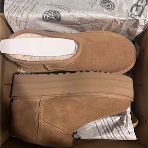 Brand new Ugg mini platform